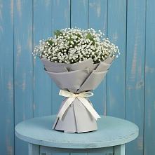 Букет цветов из:  Гипсофила в Князе-Волконском