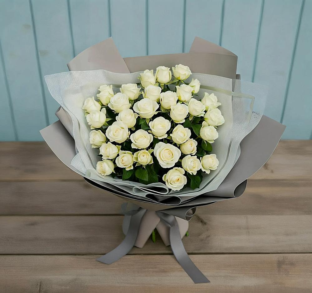 Букет Белоснежная нежность в Князе-Волконском
