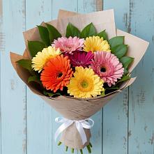 Букет цветов из:  Герберы #REPLACE_PRED# Князе-Волконском