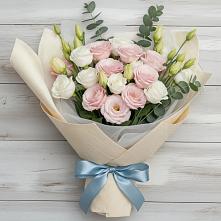 Букет цветов из:  Лизиантусы #REPLACE_PRED# Князе-Волконском