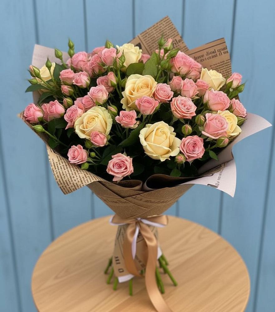 Букет цветов из: Розы в Князе-Волконском