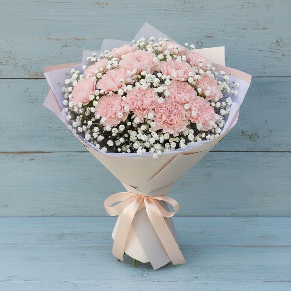 Букет цветов из: Гвоздики в Князе-Волконском