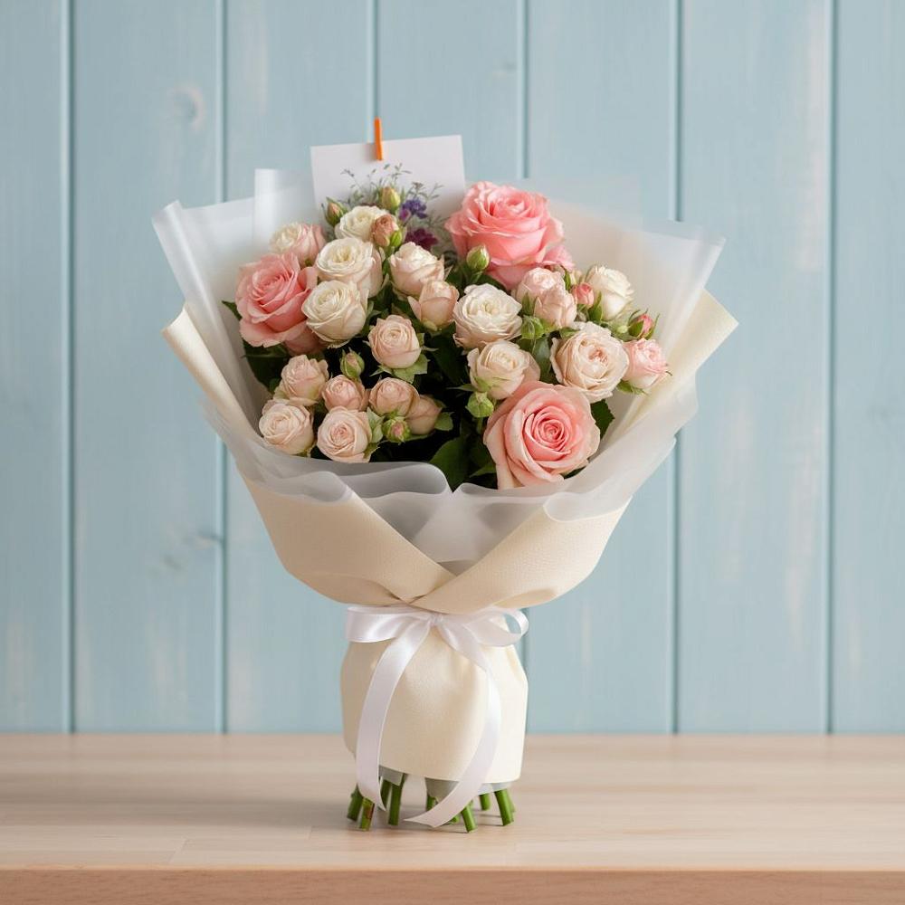 Букет цветов из: Розы в Князе-Волконском