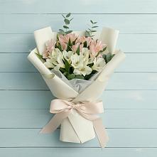 Букет цветов из:  Альстромерии #REPLACE_PRED# Князе-Волконском