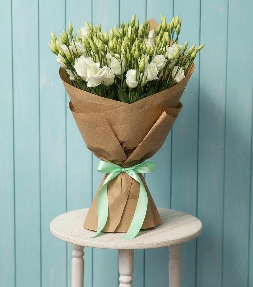 Букет цветов из: Лизиантусы в Князе-Волконском