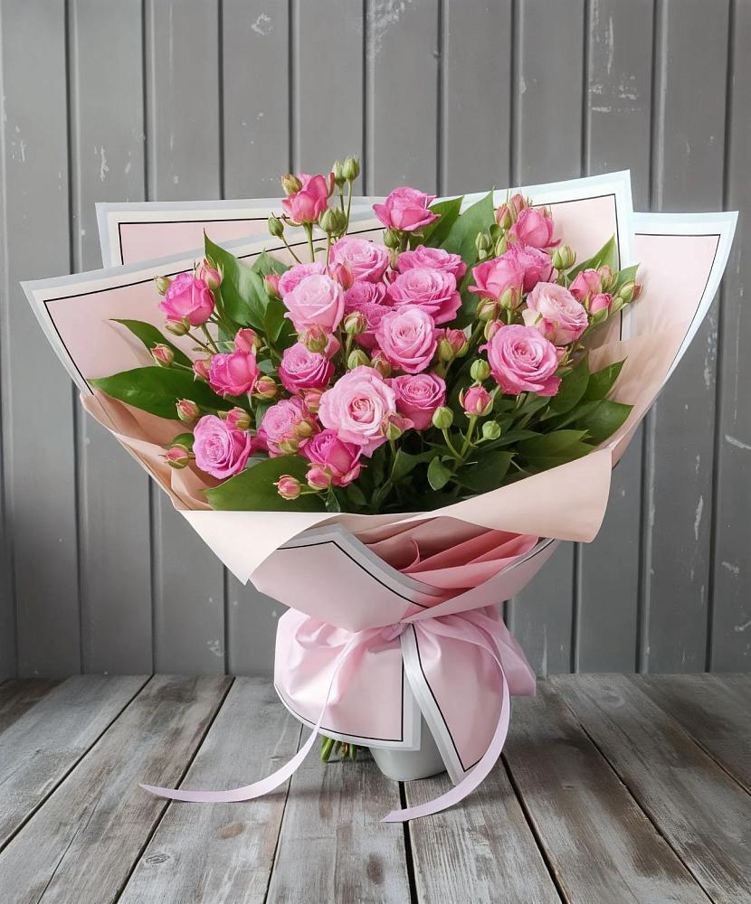 Букет Розовый кустик в Князе-Волконском