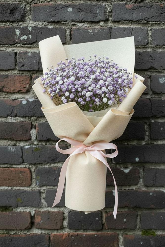 Букет цветов из: Гипсофила в Князе-Волконском