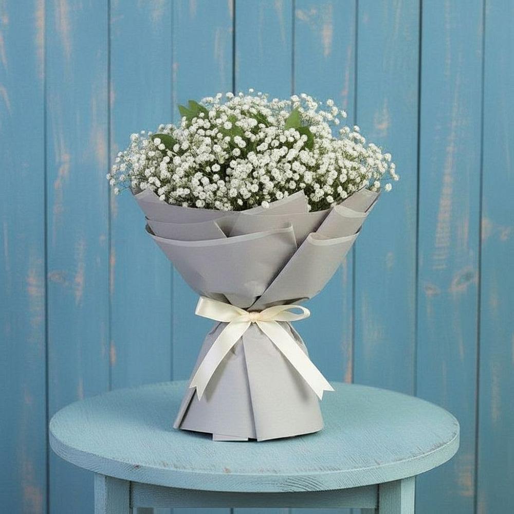 Букет цветов из: Гипсофила в Князе-Волконском