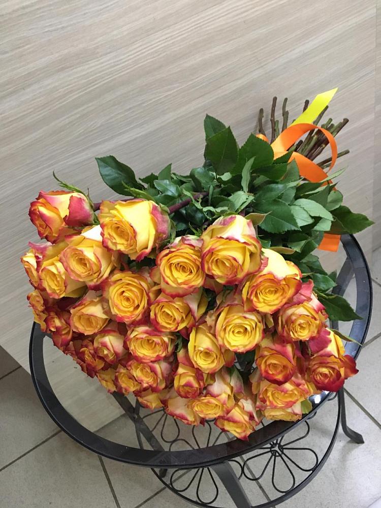 Букет Желтые розы в Князе-Волконском