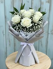 Букет цветов из:  Розы в Князе-Волконском