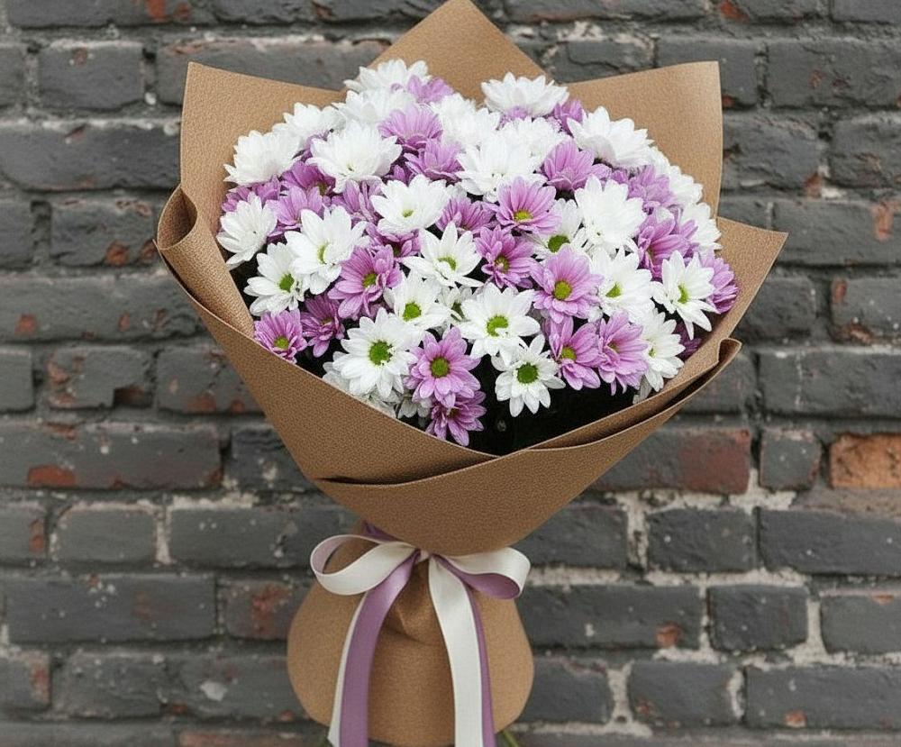 Букет цветов из: Хризантемы в Князе-Волконском