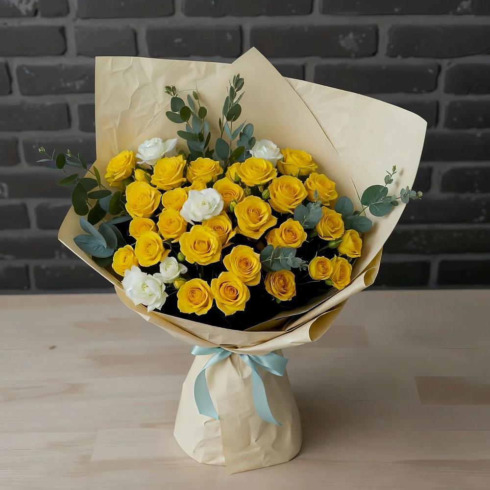 Букет цветов из: Розы в Князе-Волконском