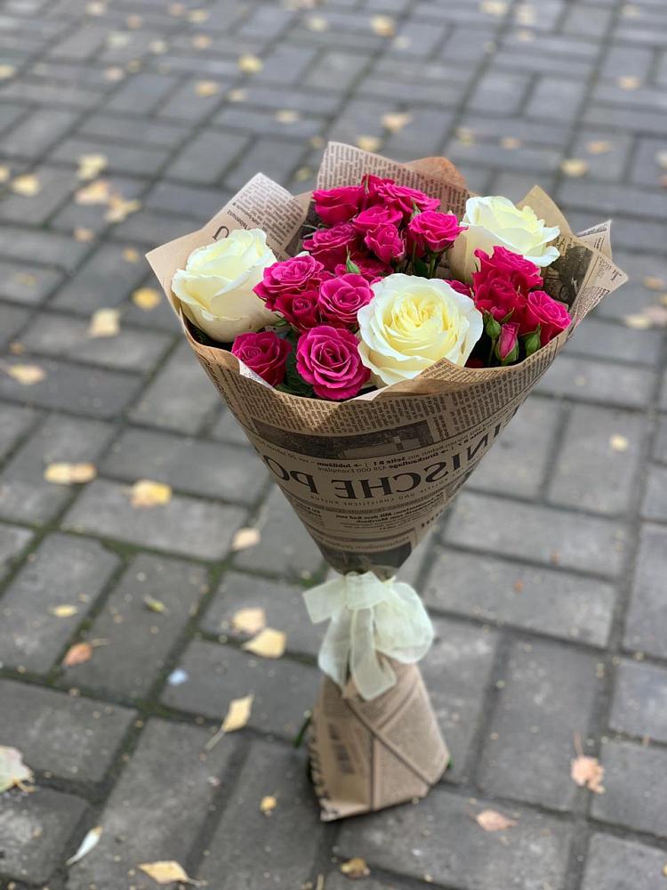 Букет цветов из: Розы в Князе-Волконском